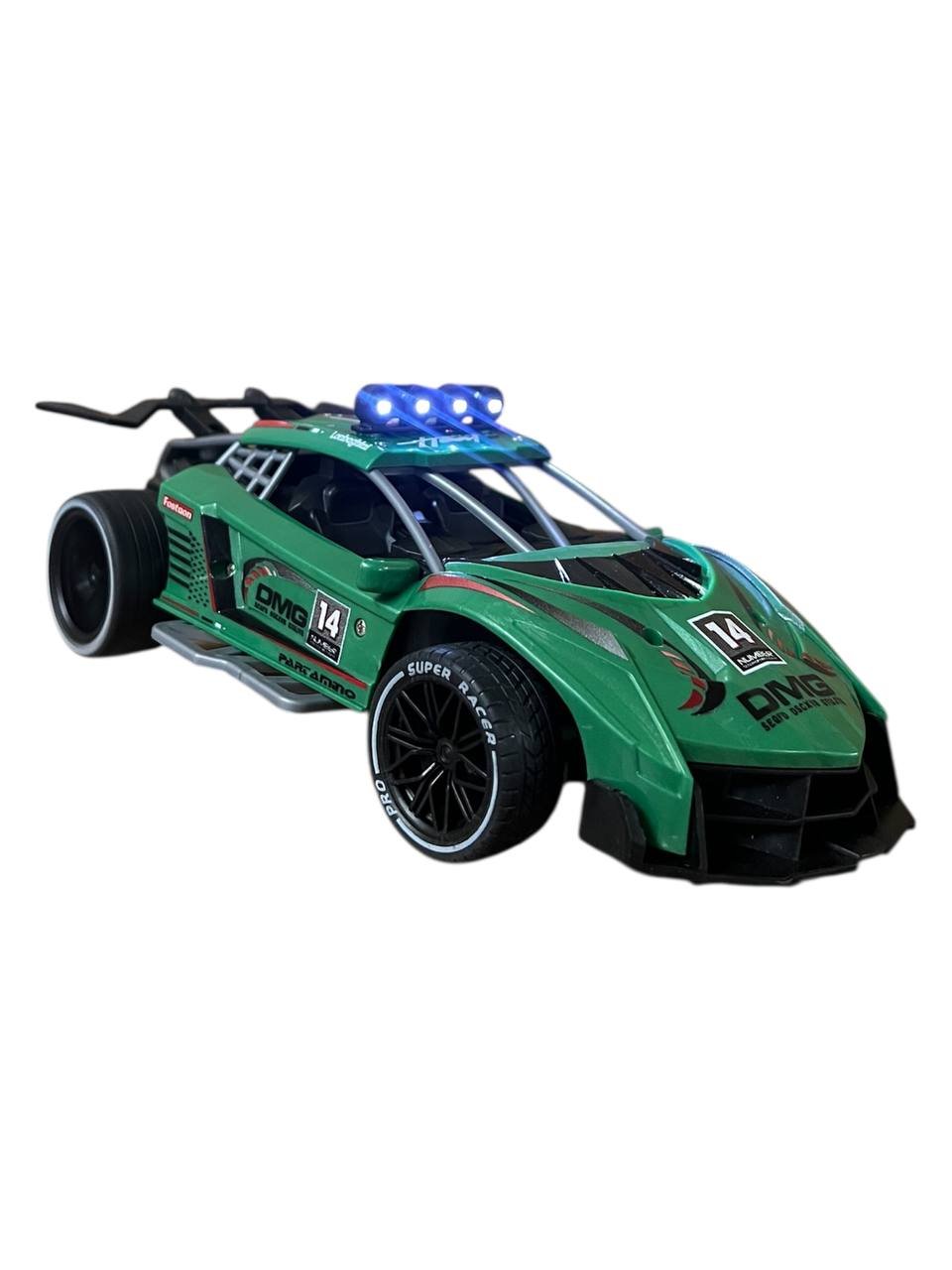 Voiture de course télécommandée - Vert – Image 2