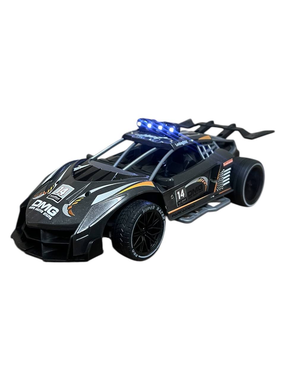 Voiture de course télécommandée - Gris – Image 2
