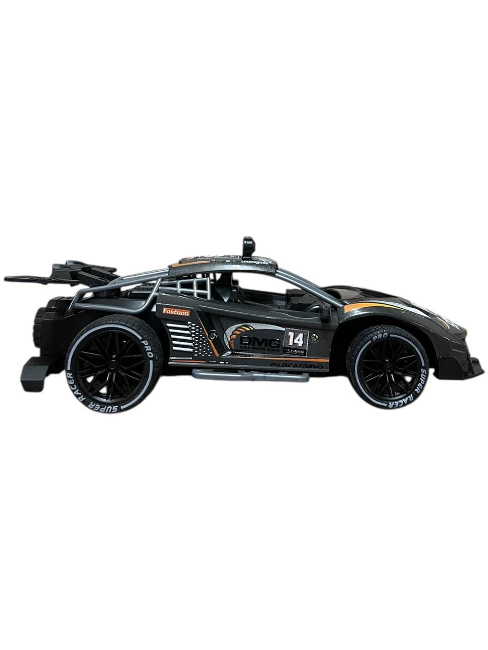 Voiture de course télécommandée - Gris – Image 3