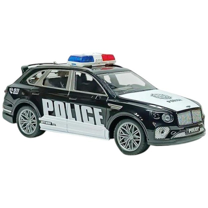 Voiture télécommandée de police avec son – Image 2