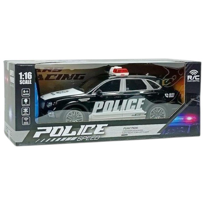Voiture télécommandée de police avec son – Image 4