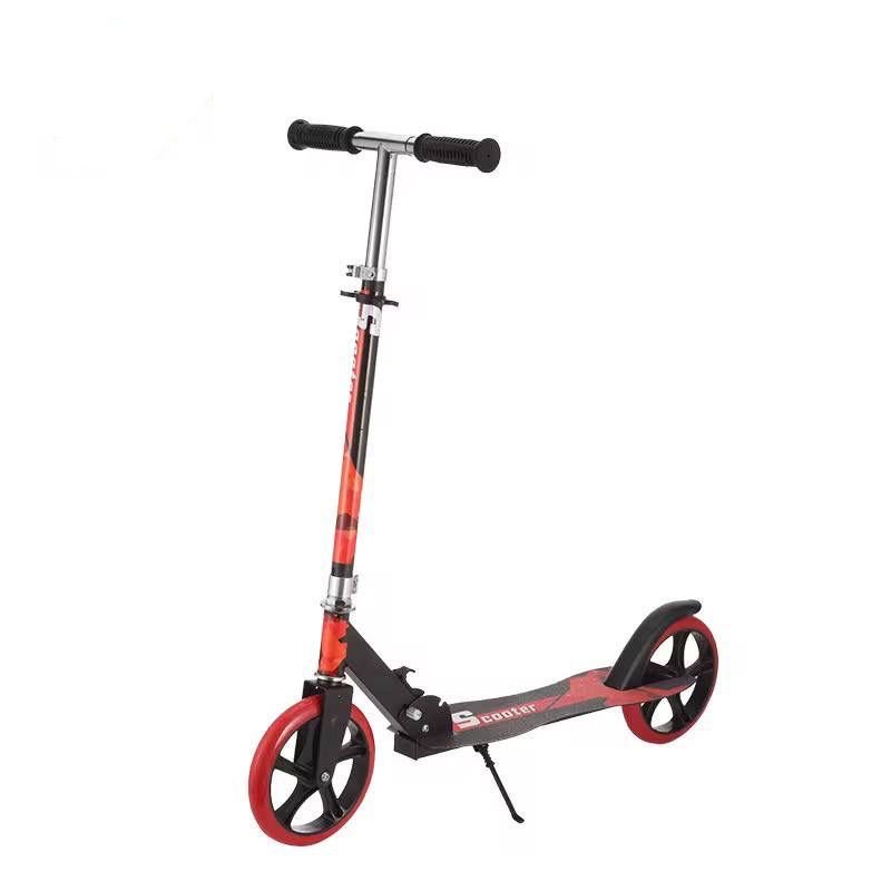 Trottinette Grande roues réglable - Noir