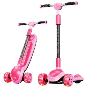 Trottinette 3 roue Pliable XL - Rose