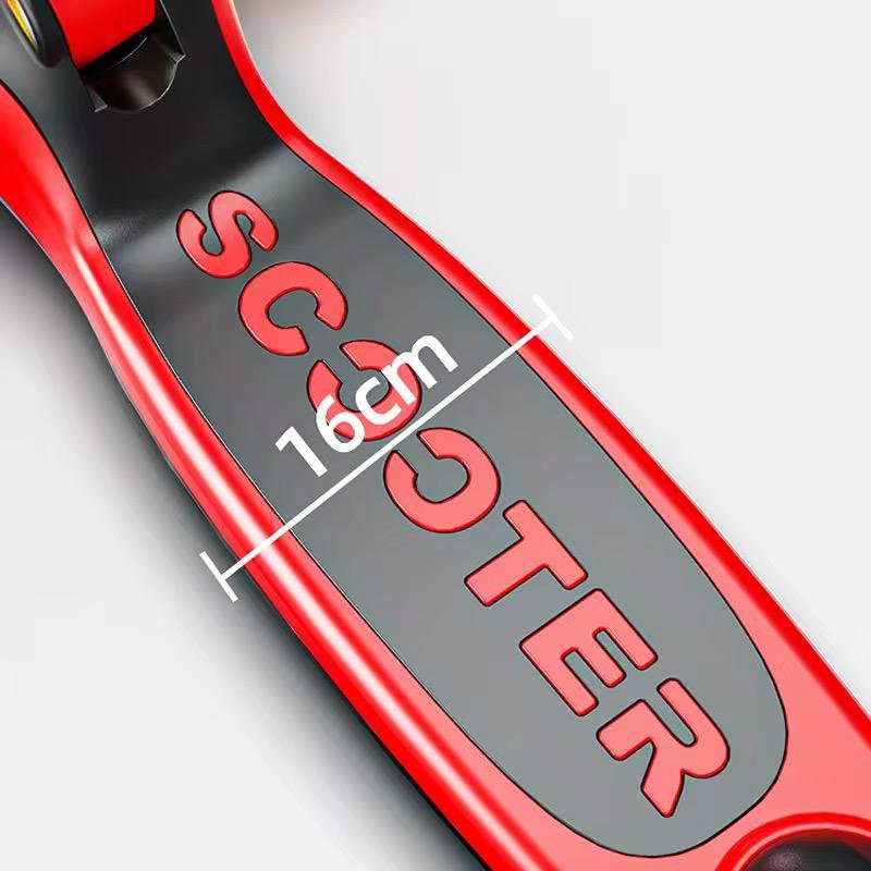Trottinette 3 roue Pliable XL - Rouge – Image 4
