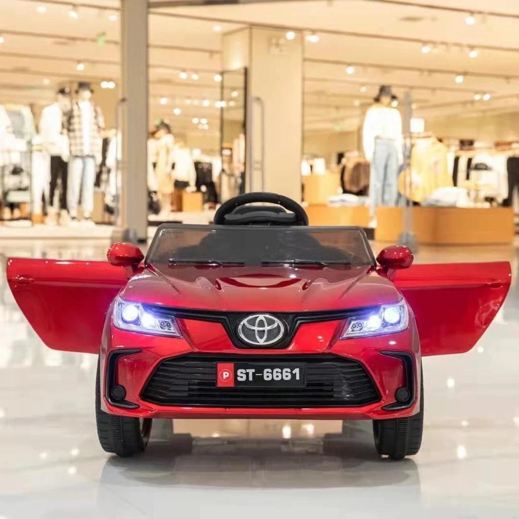 Voiture électrique style Toyota 12v - Rouge – Image 2