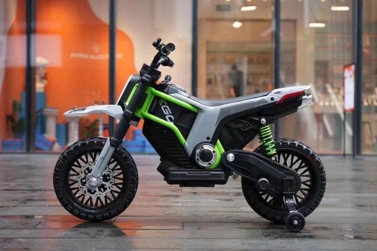 Moto Electrique style Cross - 12V Vert – Image 3