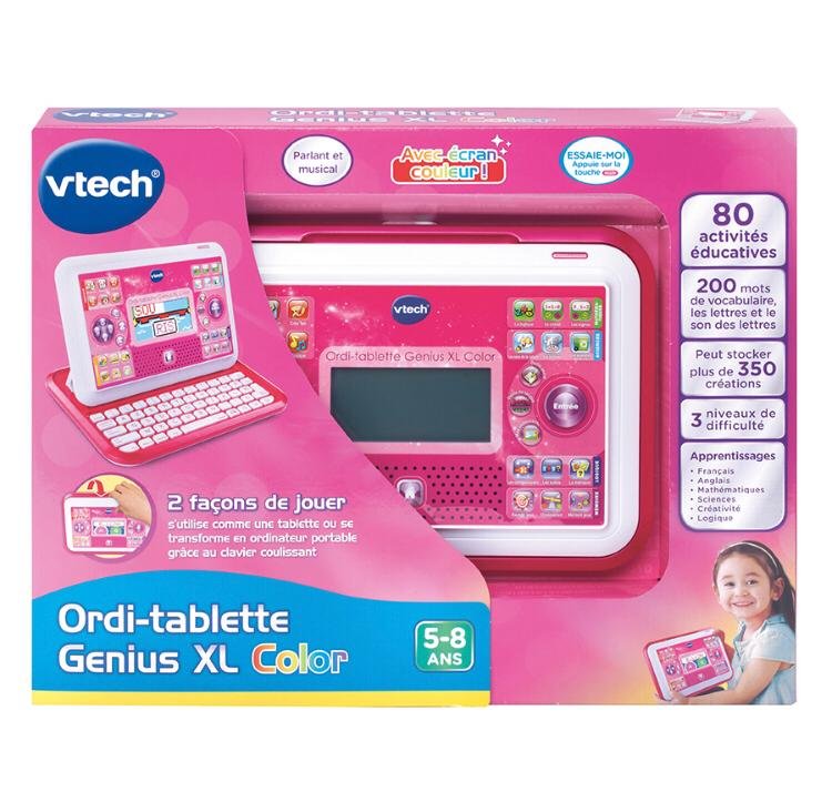 Ordi-tablette Genius XL Color rose - Vtech – Image 3