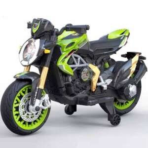 Moto électrique sportive 12V - Vert