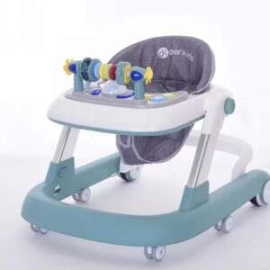 Youpala Trotteur bébé 2en1 Pliable et confortable Turquois