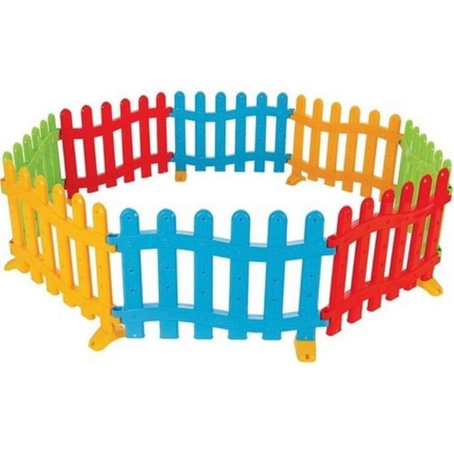 Pilsan clôture plastique multicoulour pour enfant