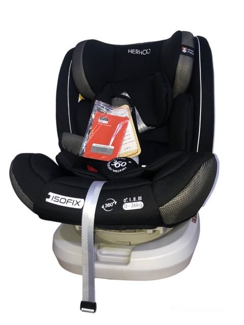 Siège auto isofix 360° pivotant groupe 0+/1/2/3 (0-36kg)