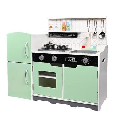 Cuisine en bois pour enfant - Vert