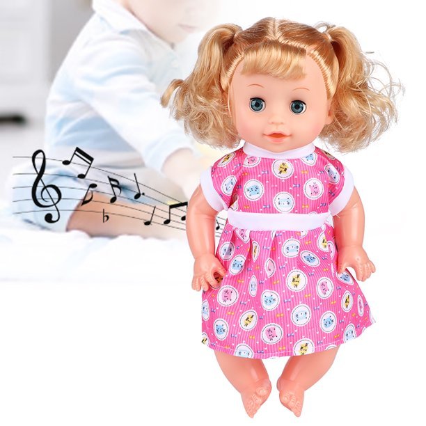 Poupée bébé avec effet sonores de 31cm – Image 3