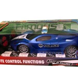 Voiture Radiocommandée de police bleu