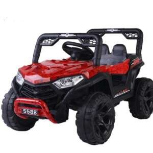 Voiture électrique avec batterie pour enfants Mini BUGGY-Rouge