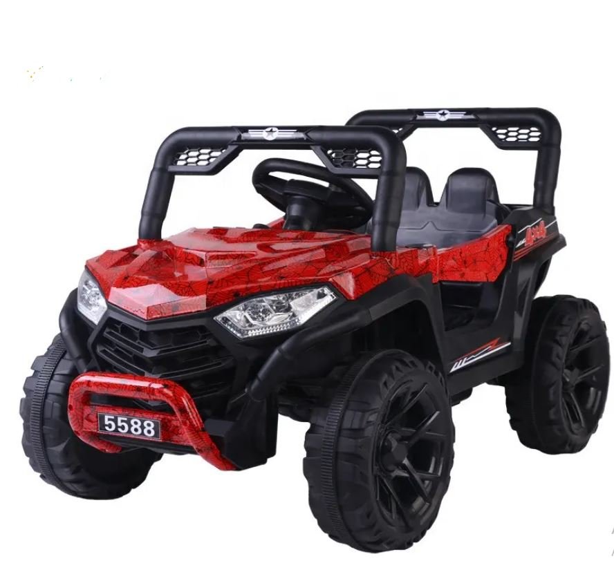 Voiture électrique avec batterie pour enfants Mini BUGGY-Rouge