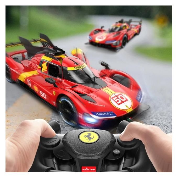 Voiture télécommandée Ferrari 499 - Rastar RC 1/14 – Image 5