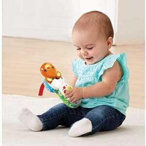 VTech- Kid Allô Bébé Surprises Brun