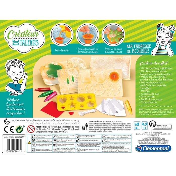 Ma fabrique de bougies - Créateurs de talents Clementoni – Image 3