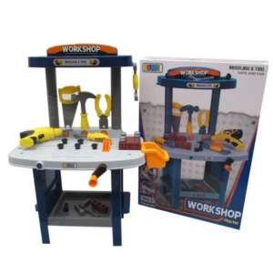 Chariot De Bricolage Avec Ses Outils Bleu