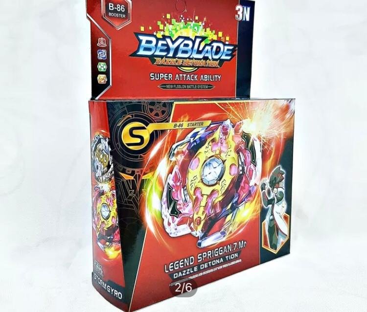 Beyblade Dazzle Detonation B-86 avec lanceur – Image 3
