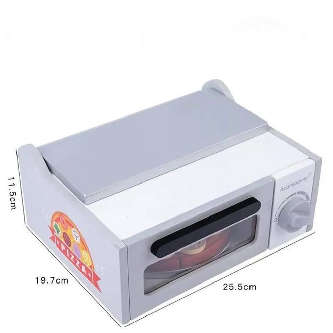 Four à pizza avec accessoires en bois – Image 5