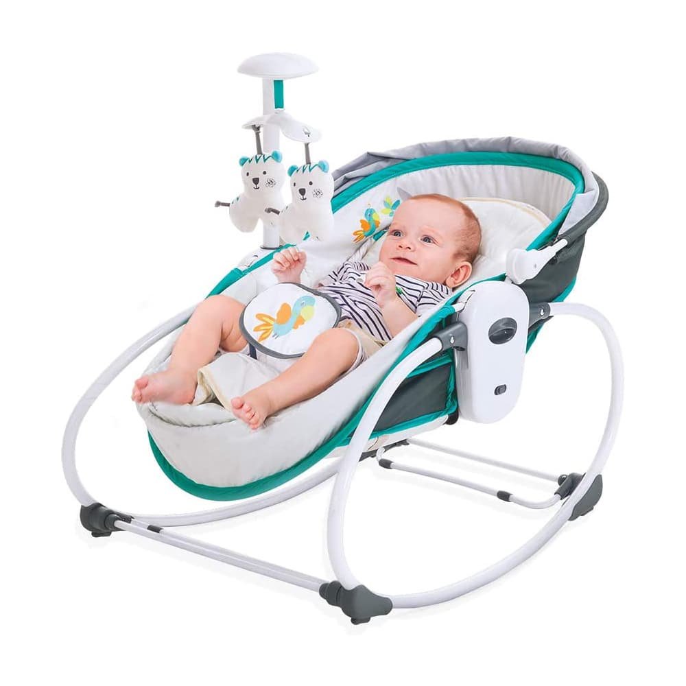 Balancelle 5 en 1 relax avec vibrations musicales- Vert