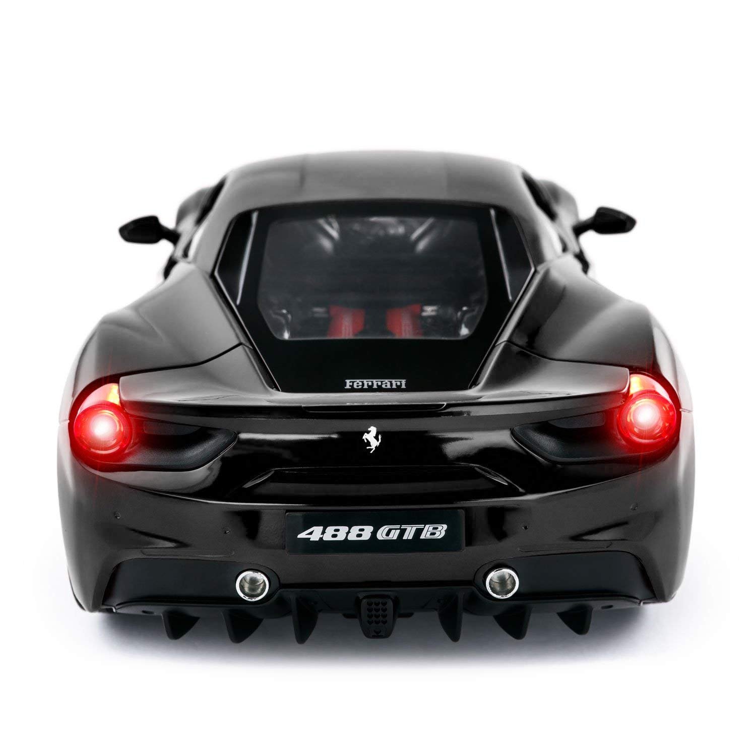 RC 1/14 Ferrari 488 GTB - Rastar - Noir – Image 3