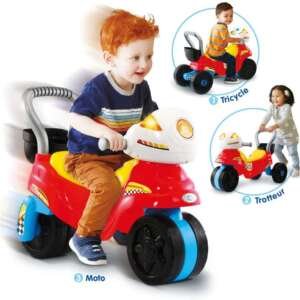 Trotti Moto 3 en 1. Trotteur Porteur Moto Enfant - Vtech
