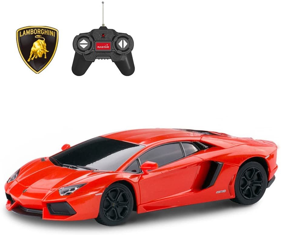 RC Lamborghini Aventador LP 700–4 Orange-1/24 - Rastar