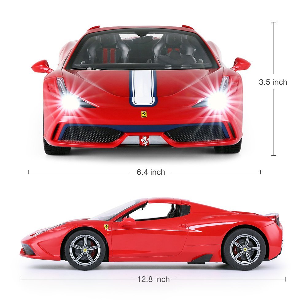 Voiture Radiocommandée- Ferrari 458 Special Rastar 1/14 – Image 6