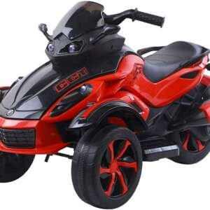 Moto électrique Trimoto pour enfants-ROUGE