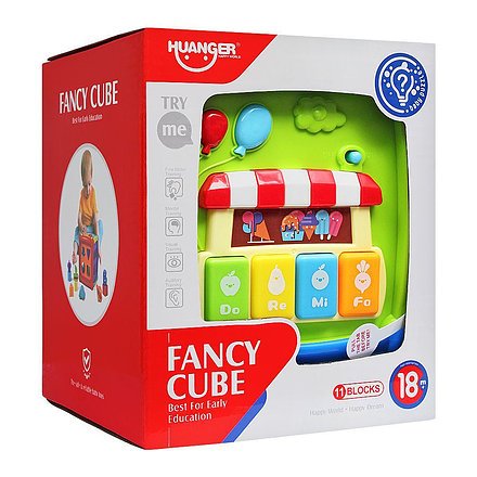 Jouet cube multifonctionnel à 6 faces pour bébé de 1 à 3 ans - Huanger – Image 6