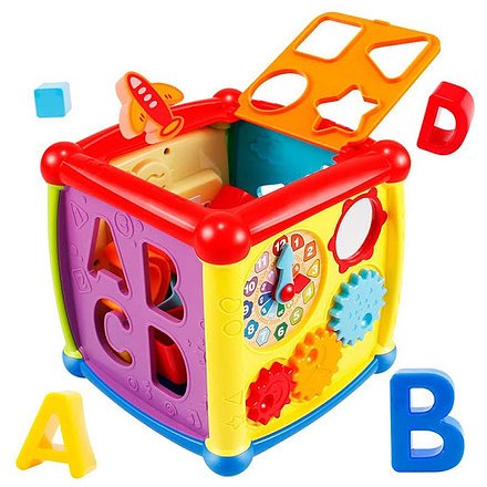 Jouet cube multifonctionnel à 6 faces pour bébé de 1 à 3 ans - Huanger – Image 4