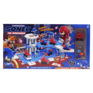 Parking pour voitures de course de Sonic