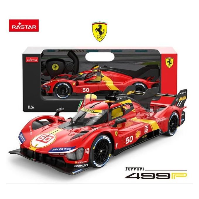 Voiture télécommandée Ferrari 499 - Rastar RC 1/14 – Image 7