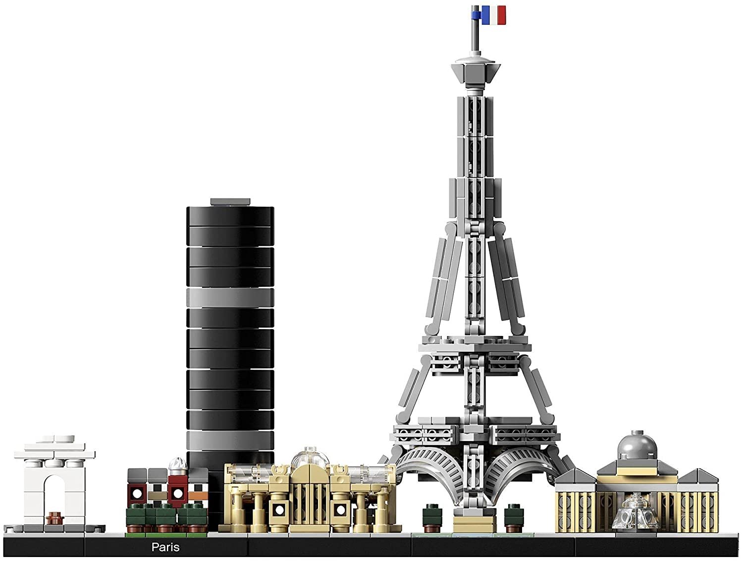 LEGO Architecture- Paris avec Tour Eiffel et Louvre – Image 3