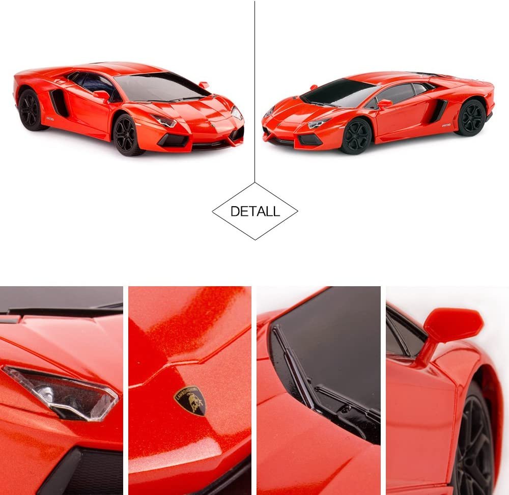 RC Lamborghini Aventador LP 700–4 Orange-1/24 - Rastar – Image 6