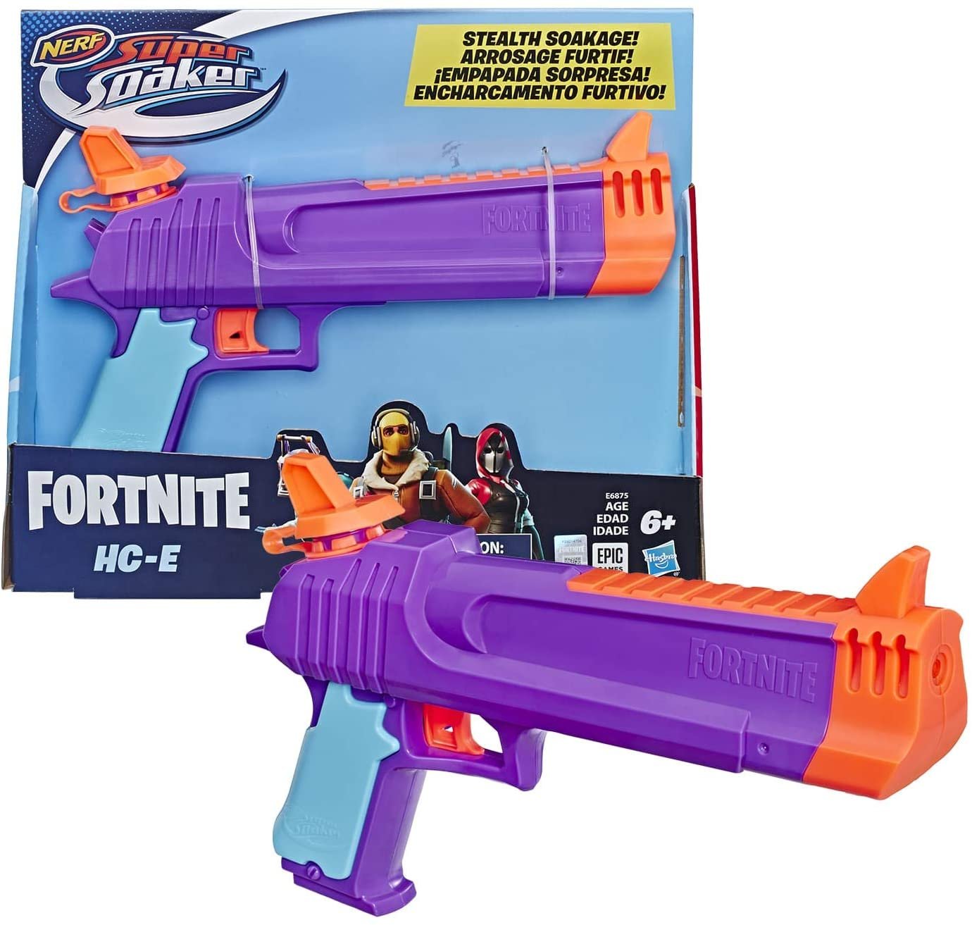NERF SUPER SOAKER FORTNITE HC-E - Pistolet a eau