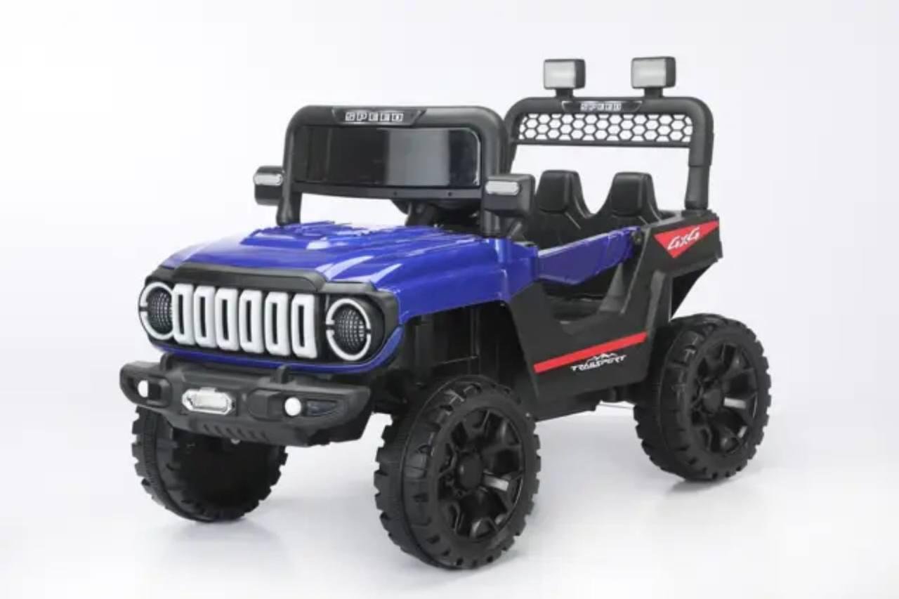 Voiture électrique SUV 4 motrices 12V pour enfant avec lumière - Bleu – Image 2