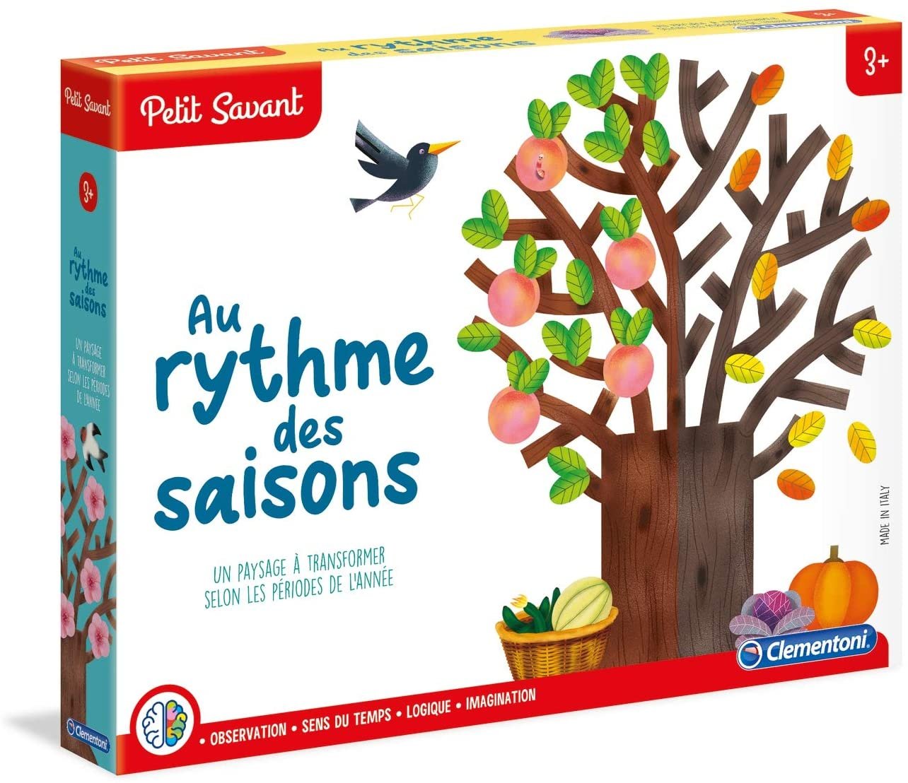 Clementoni- L'heure, Les Mois et Les Saisons-Petit savant