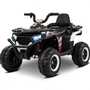 Moto quad électrique sportive 12V - Blanc