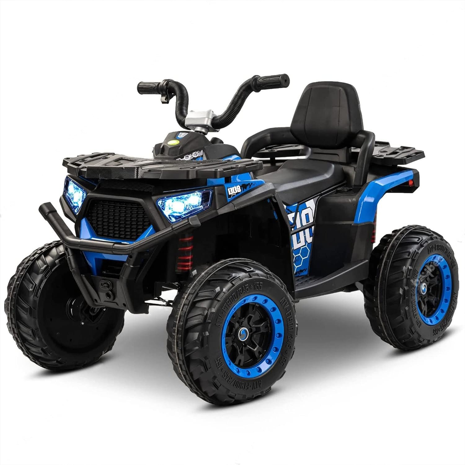 Moto quad électrique sportive 12V - Bleu