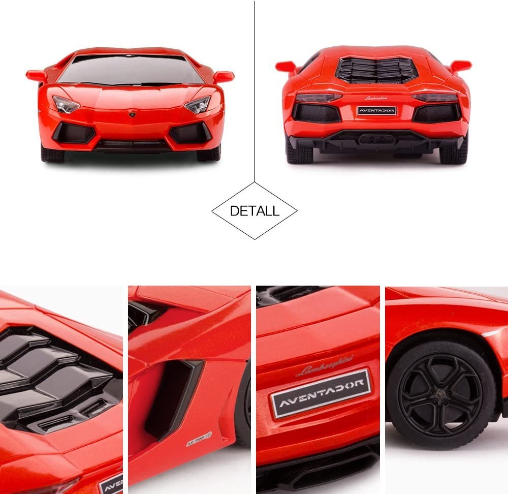 RC Lamborghini Aventador LP 700–4 Orange-1/24 - Rastar – Image 5