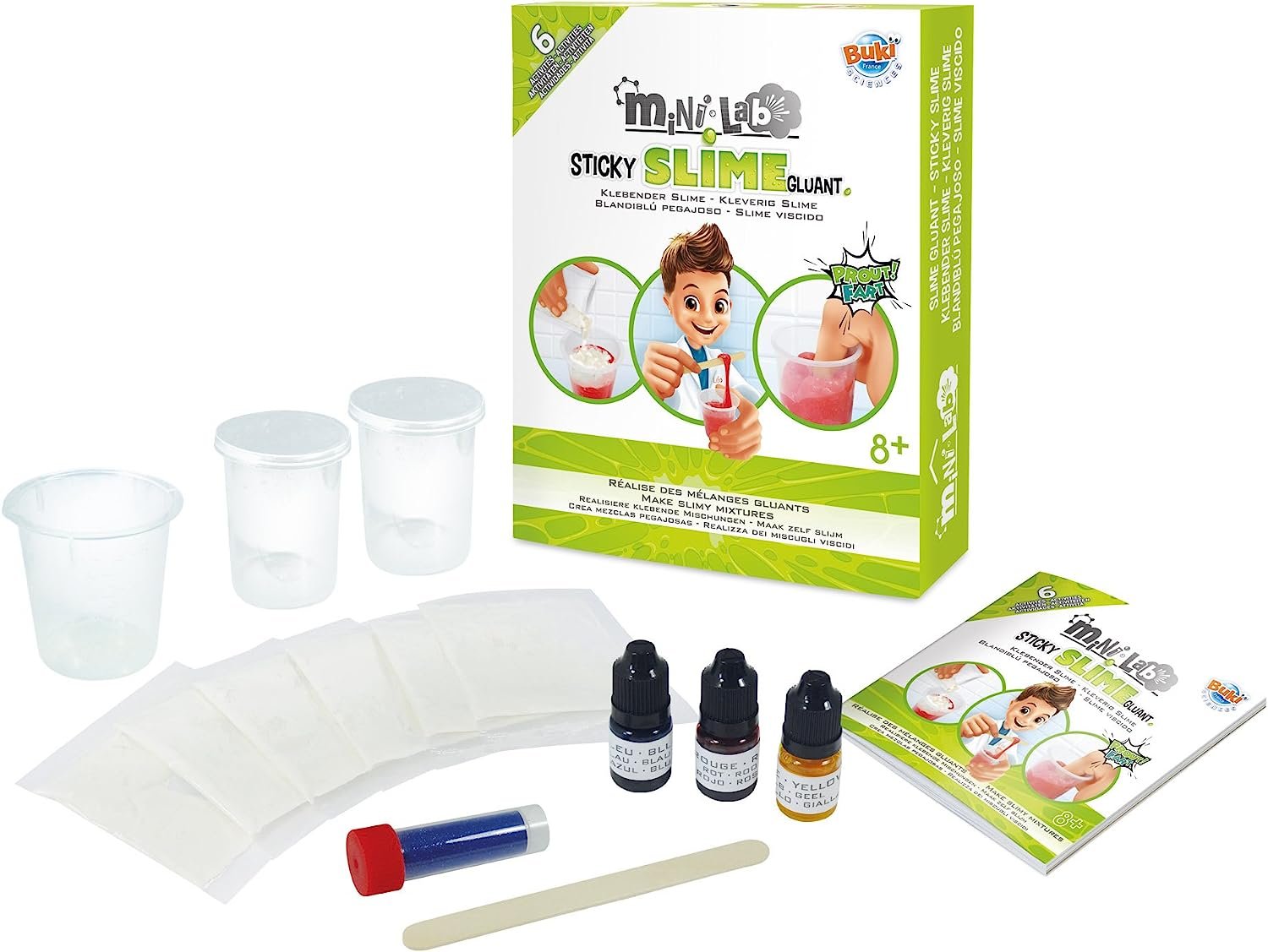 Mini Lab Slime Gluant - BUKI – Image 2