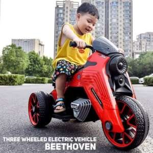 Moto électrique pour enfant 12V  ROUGE