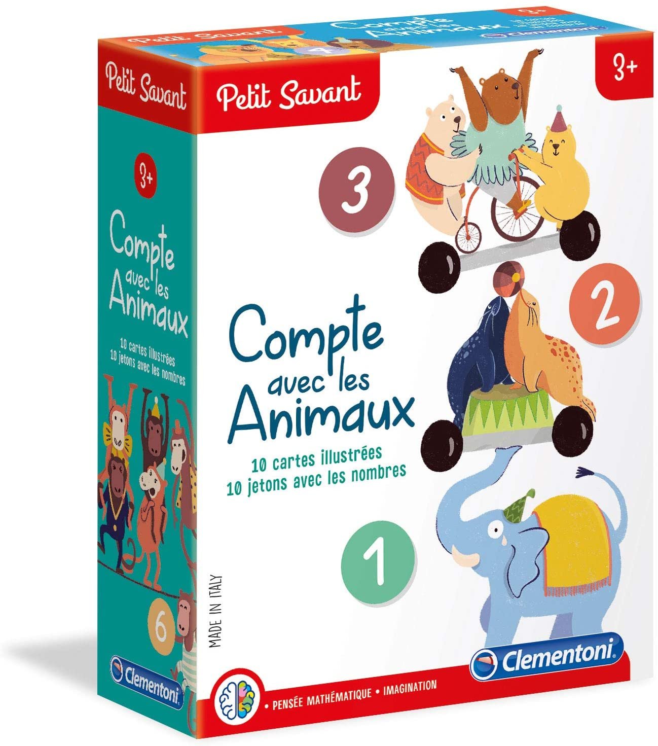 Clementoni - Petit Savant - Compte avec les animaux