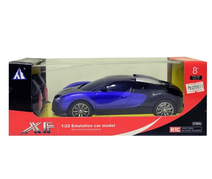 Voiture Télécommandé - Bugatti Bleu - 1/22