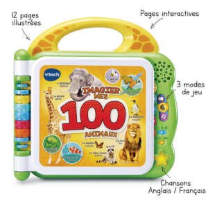 Vtech-Mon imagier des animaux bilingue