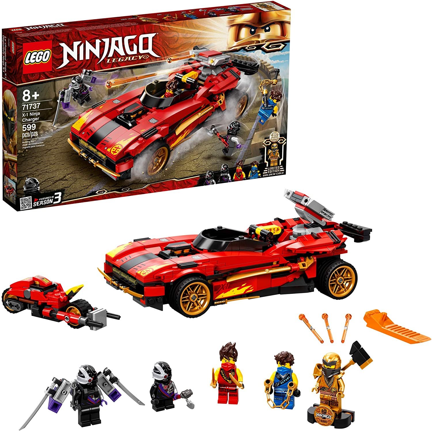 Lego Ninja Go - Le chargeur Ninja X-1